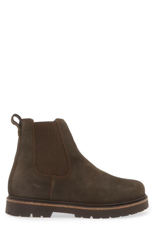 Shop Birkenstock Highwood Chelsea Boot In Chocolate