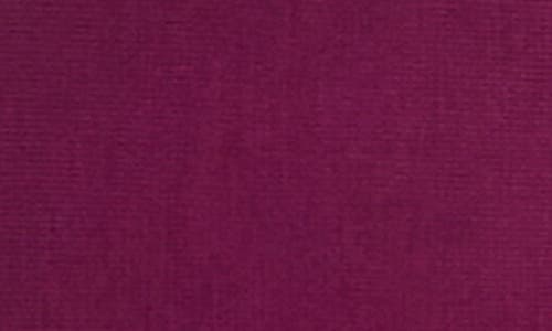 Nina Leonard Textured Fit & Flare Dress In Berry Gloss