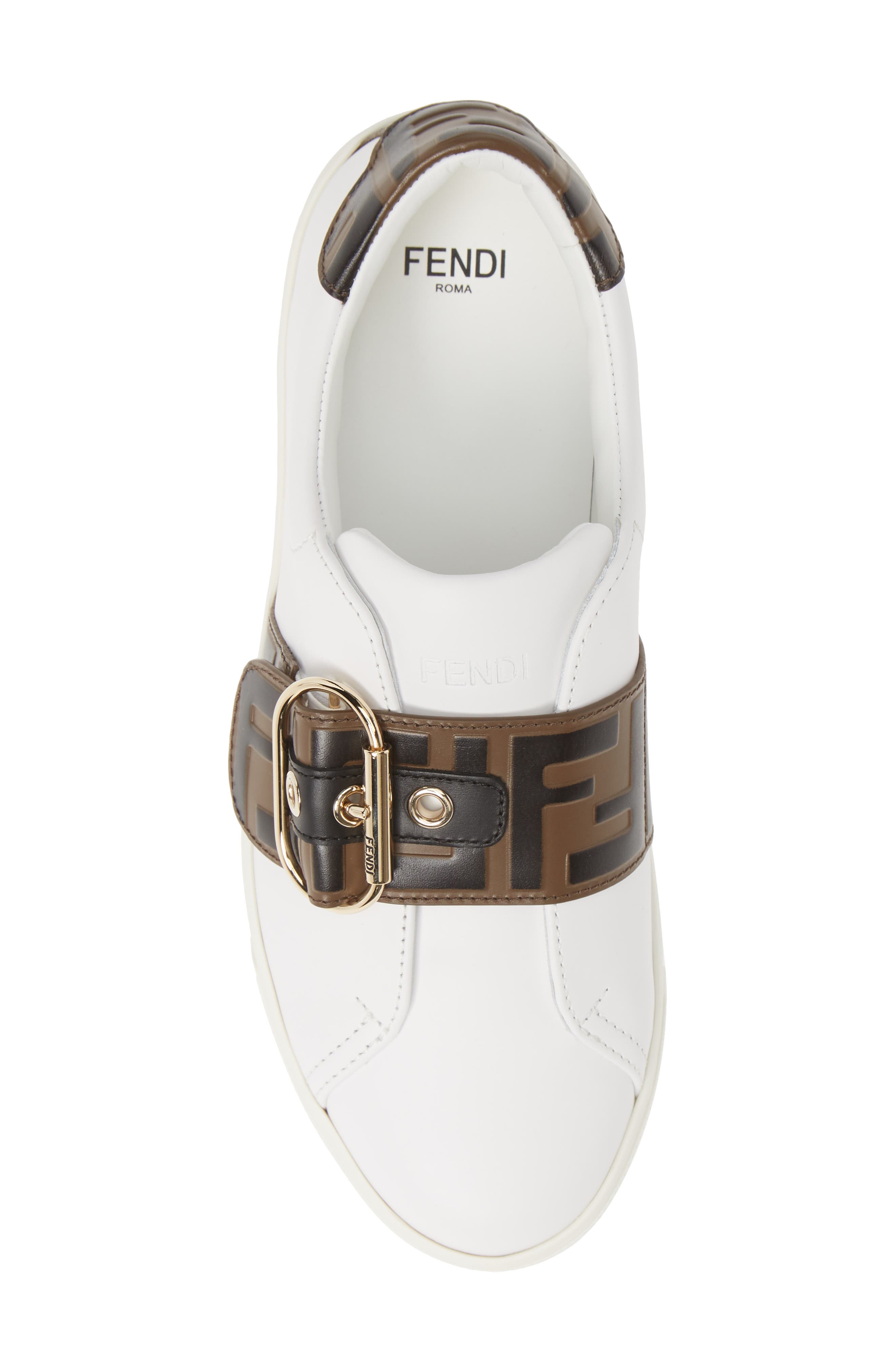 fendi buckle trainers