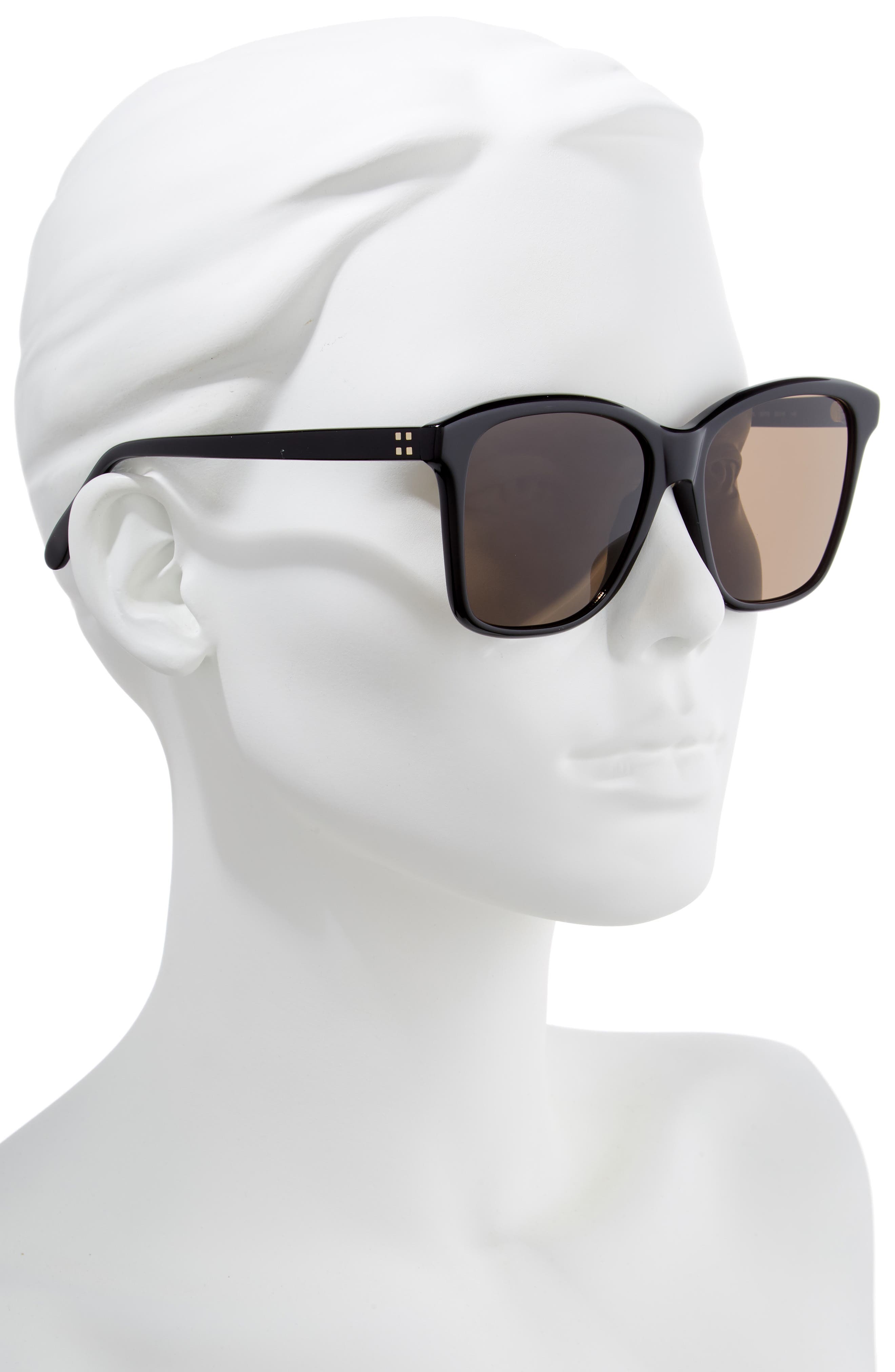 givenchy 55mm square sunglasses