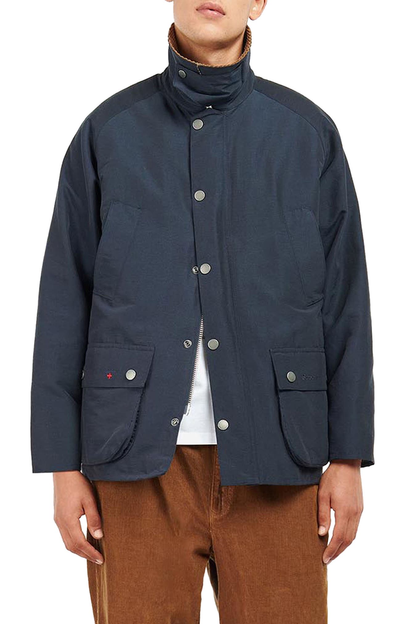 Barbour x Noah Gender Inclusive 60/40 Bedale Casual Jacket in Navy