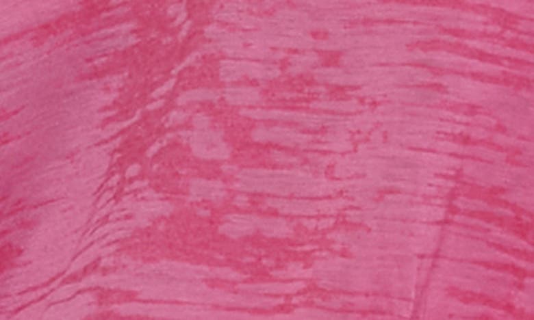 Shop Becca Beach Date Open Back Cover-up Romper In Vivid Pink