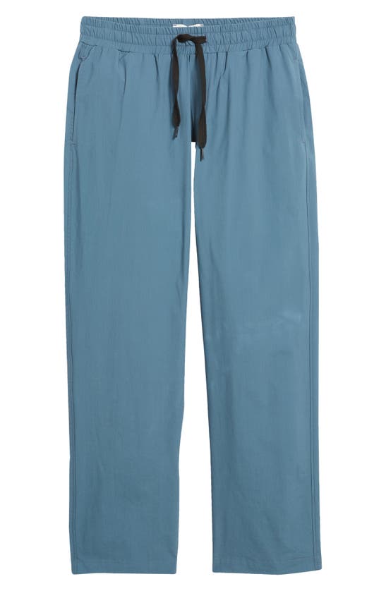 Shop Cat Wwr Cotton Drawstring Pants In Clear Sky