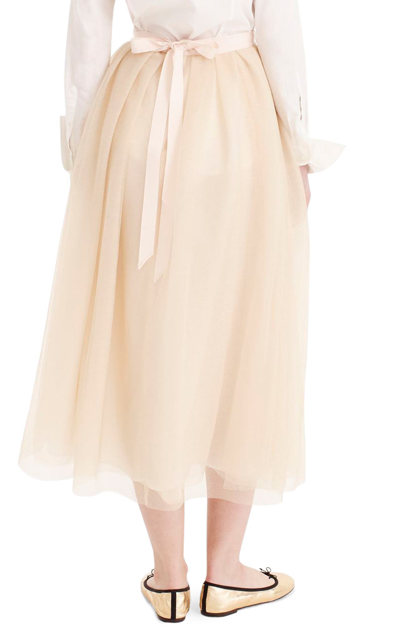 high low tulle skirt jcrew