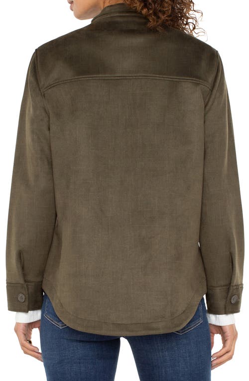 Shop Liverpool Utility Jacket In Olive