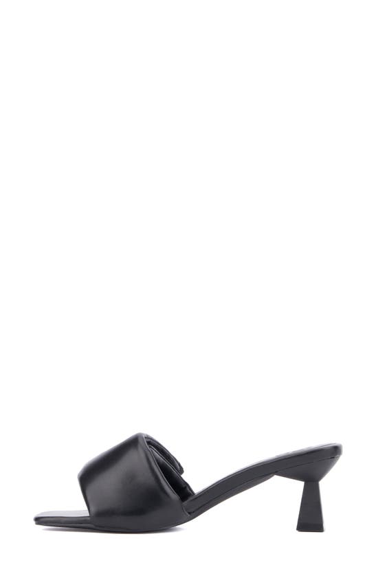 Olivia Miller Allure Sandal In Black