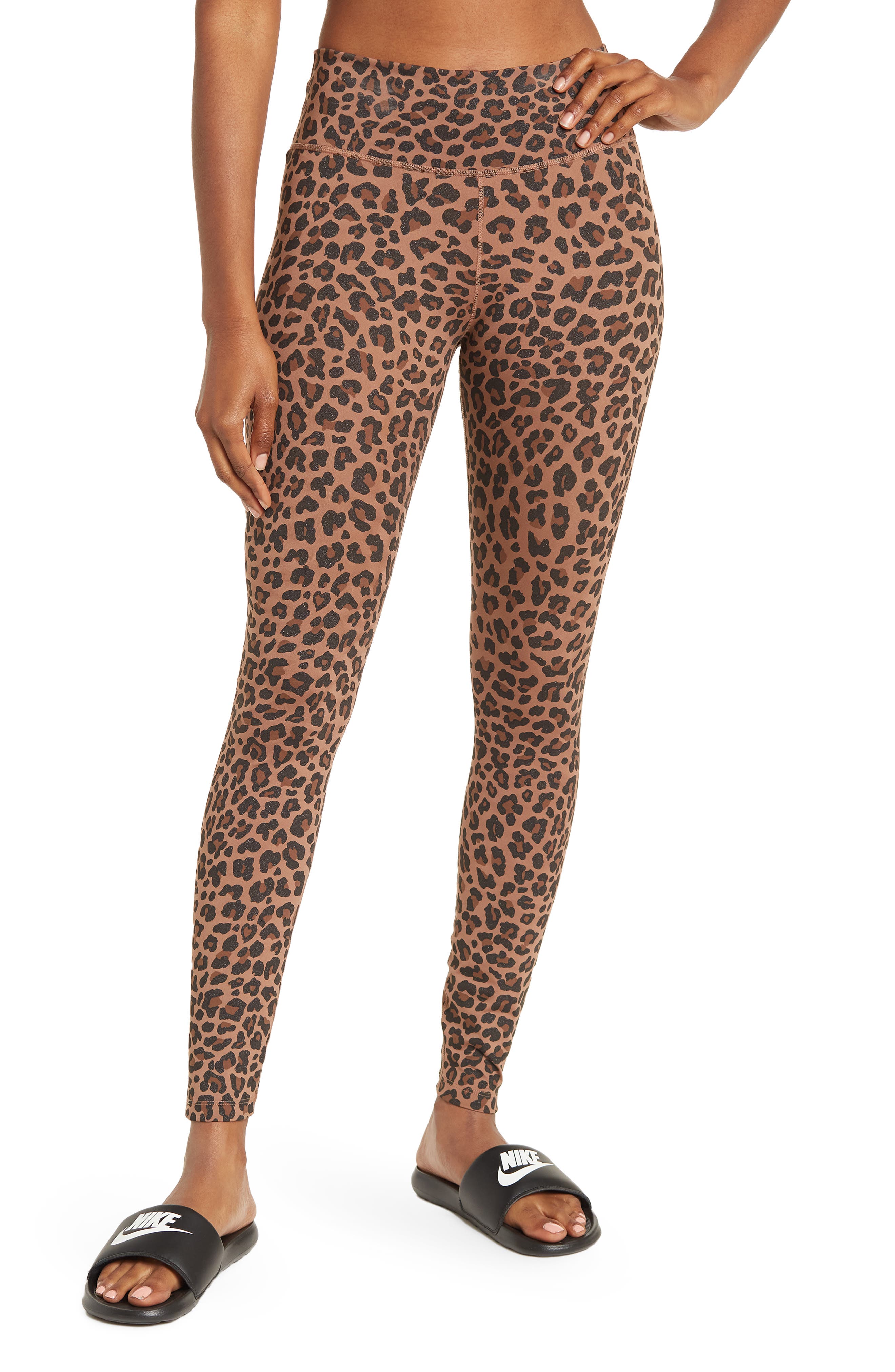 nike leopard print leggings