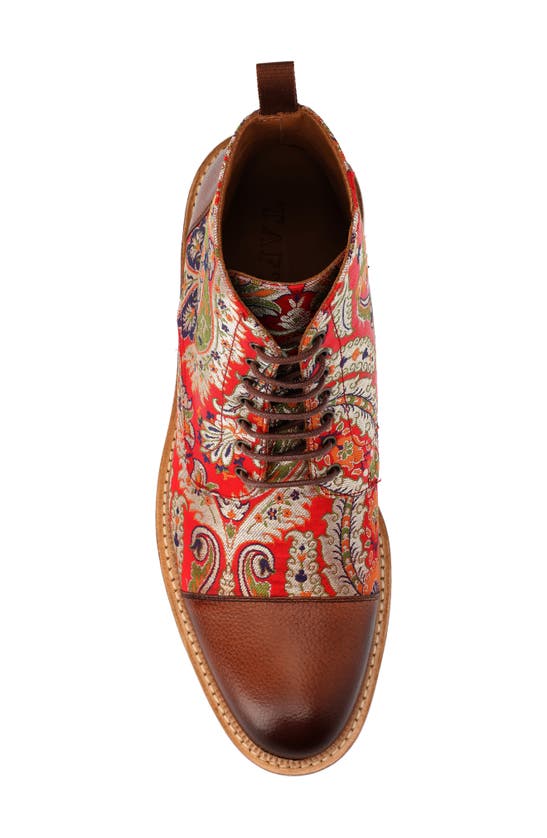 Shop Taft Jack Boot In Red Paisley