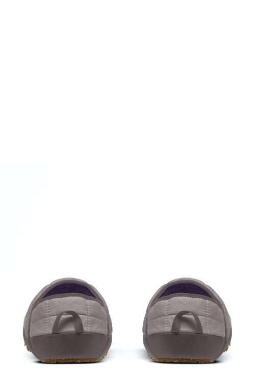 Shop The North Face Thermoball™ Water Repellent Traction V Mule In Moonstone Grey/lunar Stone