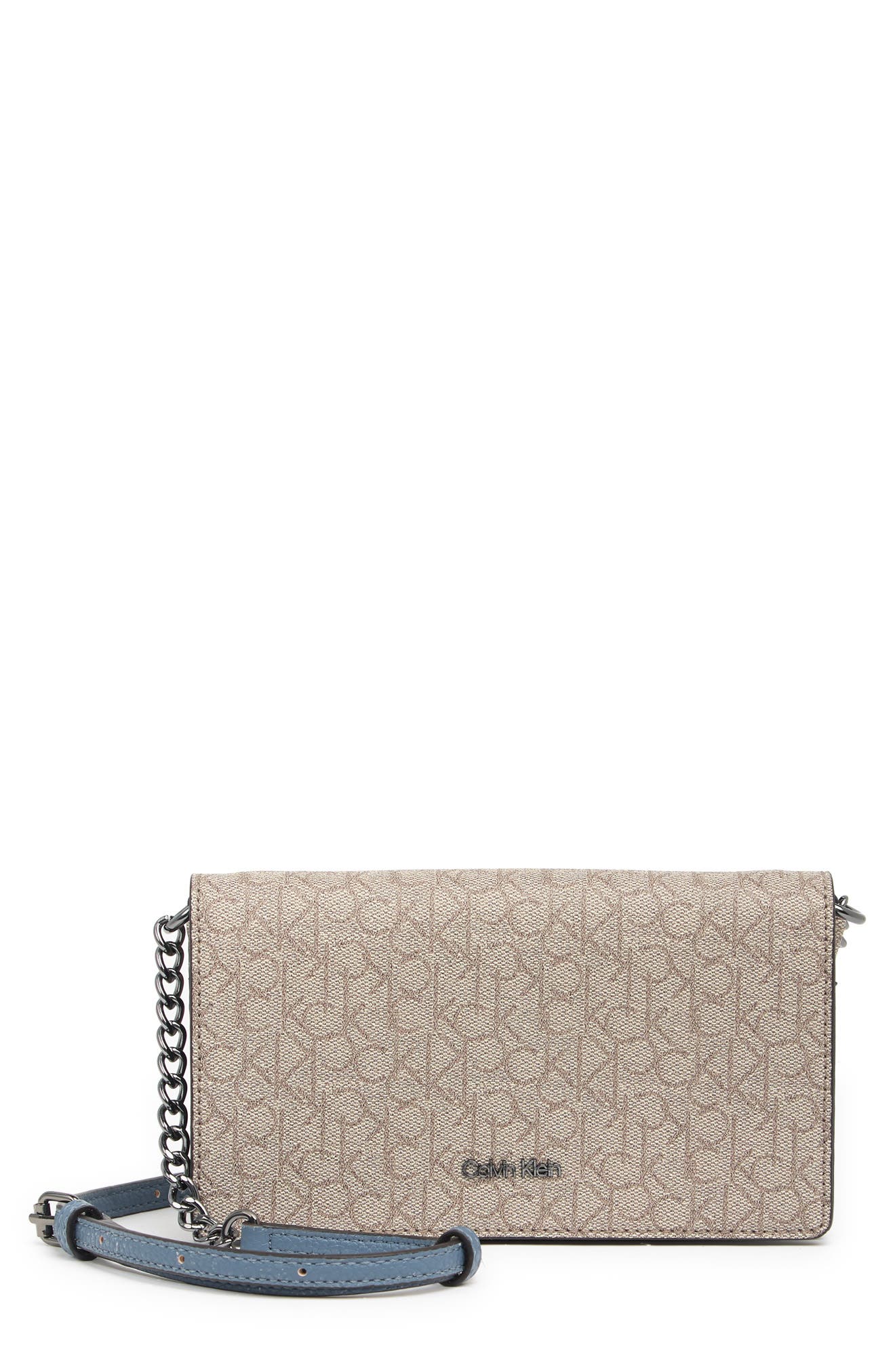 calvin klein crossbody chain wallet bag