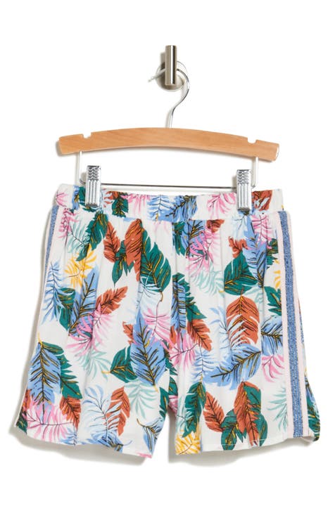 Kids' Leaf Print Shorts (Big Kid)