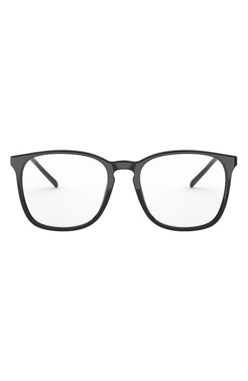 Ray-Ban Unisex 54mm Square Optical Glasses in Black at Nordstrom