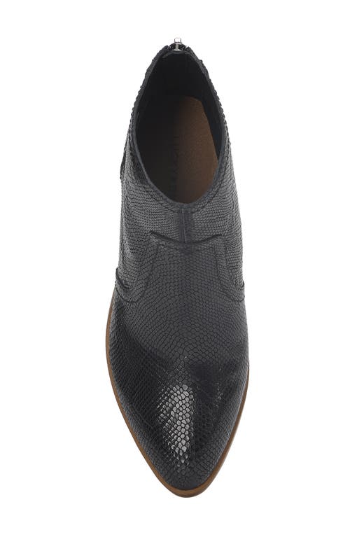 LUCKY BRAND LUCKY BRAND SONAH SNAKESKIN EMBOSSED BOOTIE