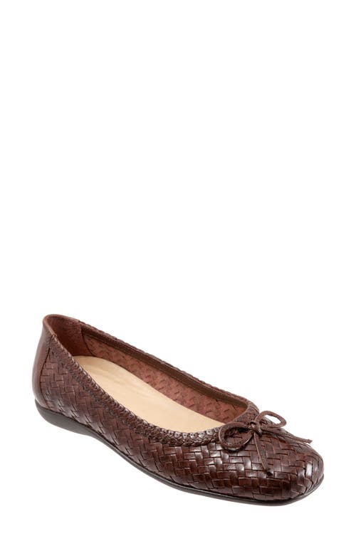 Trotters Gillian Flat Dark Brown at Nordstrom,