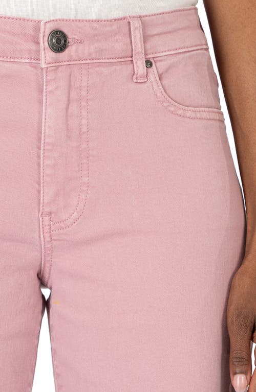 Shop Kut From The Kloth High Waist Ankle Wide Leg Jeans In Lilac