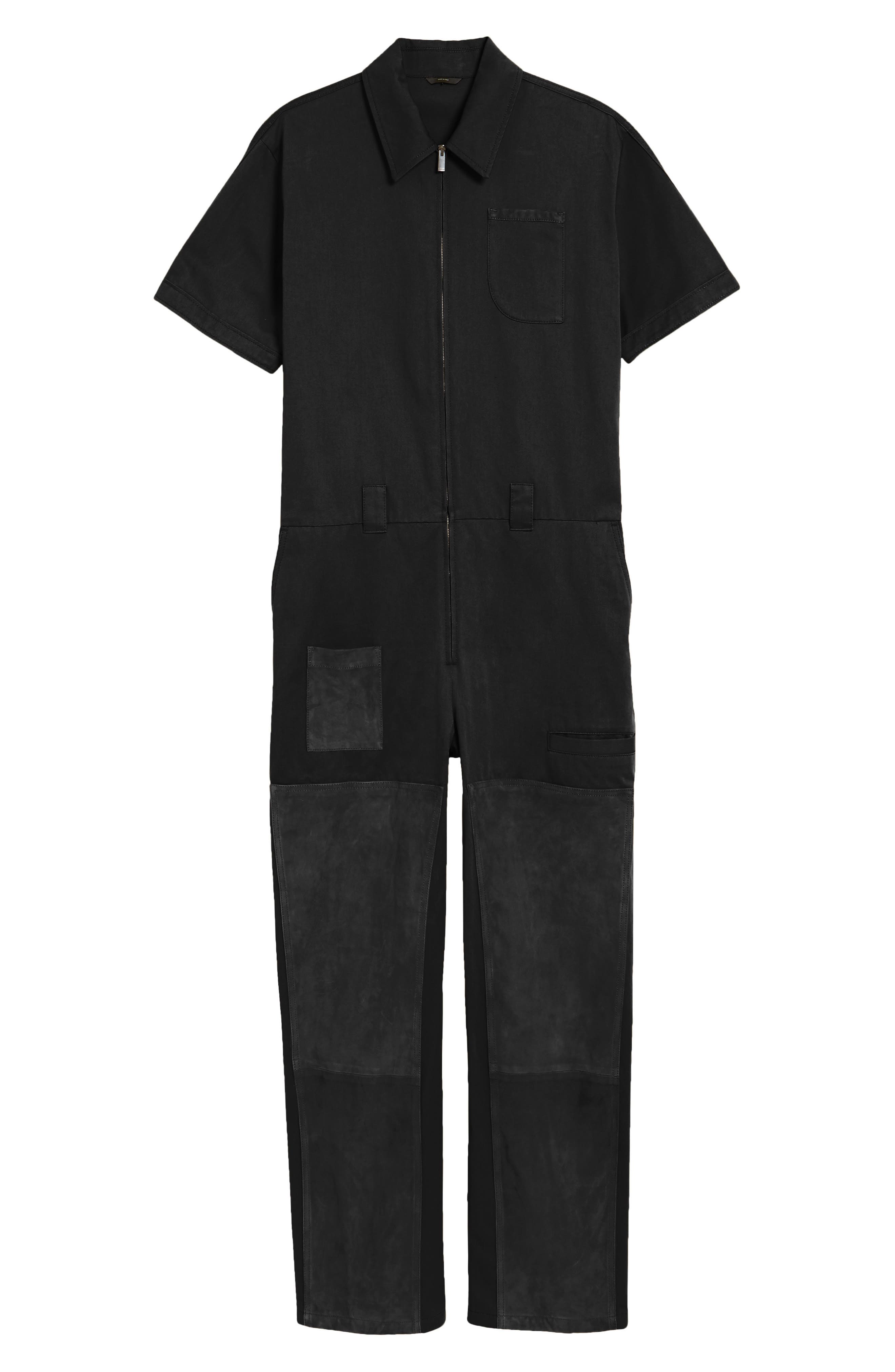 utility jumpsuit short sleeve