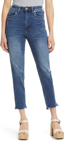 STS Blue Women's Paisley Straight Leg High Waist Jeans | Nordstrom