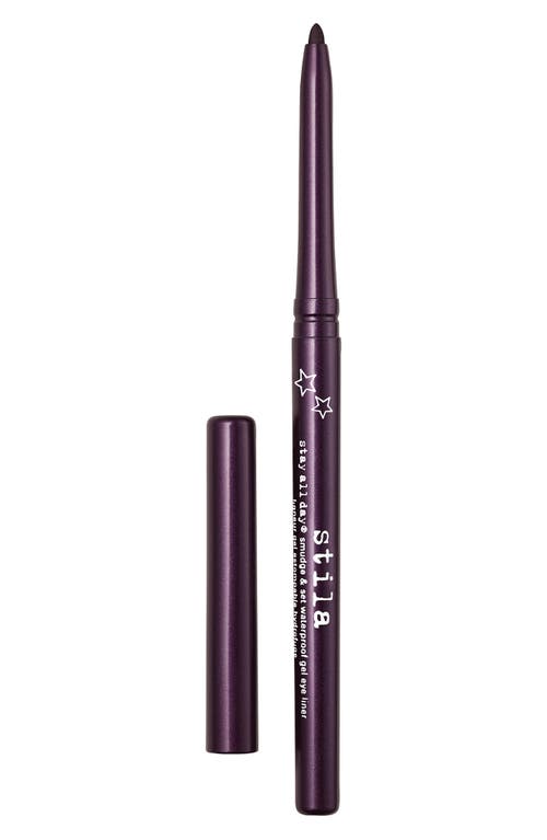 Shop Stila Stay All Day® Smuge & Set Waterproof Gel Eyeliner In Plumfull