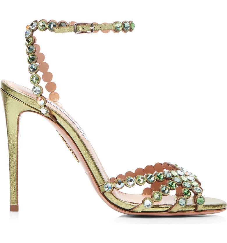 Aquazzura Tequila Crystal Ankle Strap Sandal Nordstrom Aquazzura Tequila Crystal Ankle Strap Sandal Nordstrom