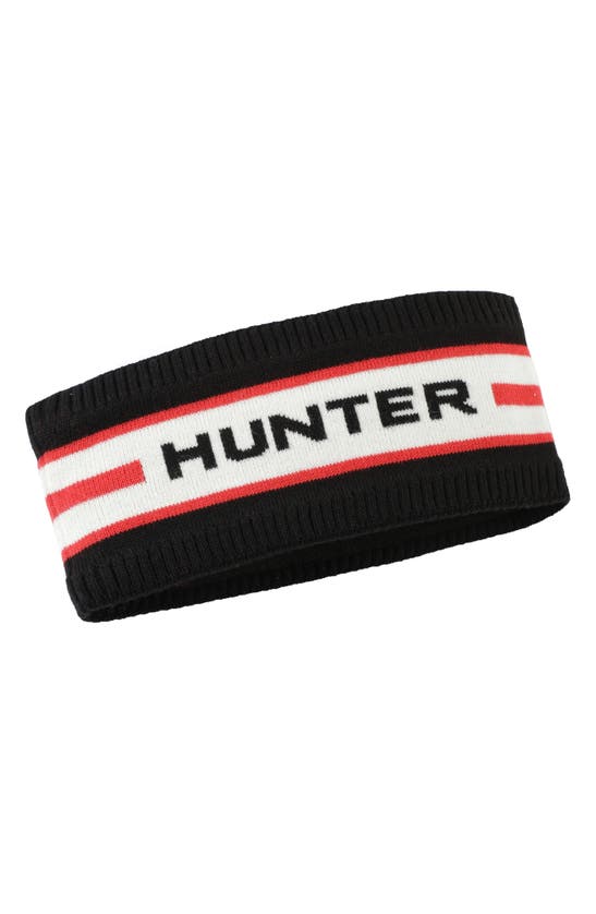 Hunter Logo Branded Headband In Black Multi | ModeSens display picture 3