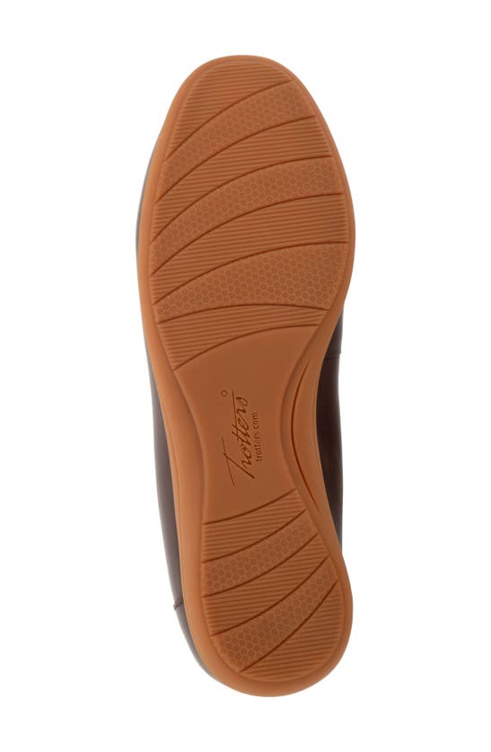 Trotters Deanna Flat In Dark Brown