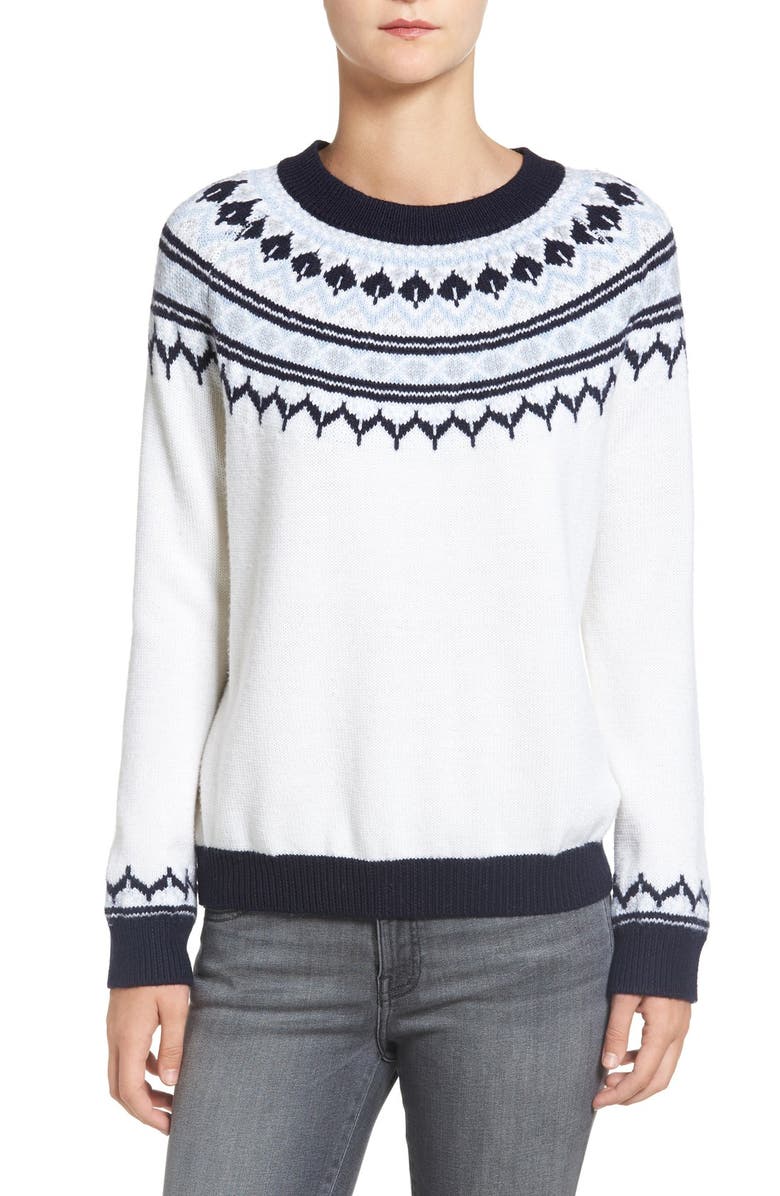 Amour Vert 'Fiona' Nordic Merino Wool Sweater | Nordstrom