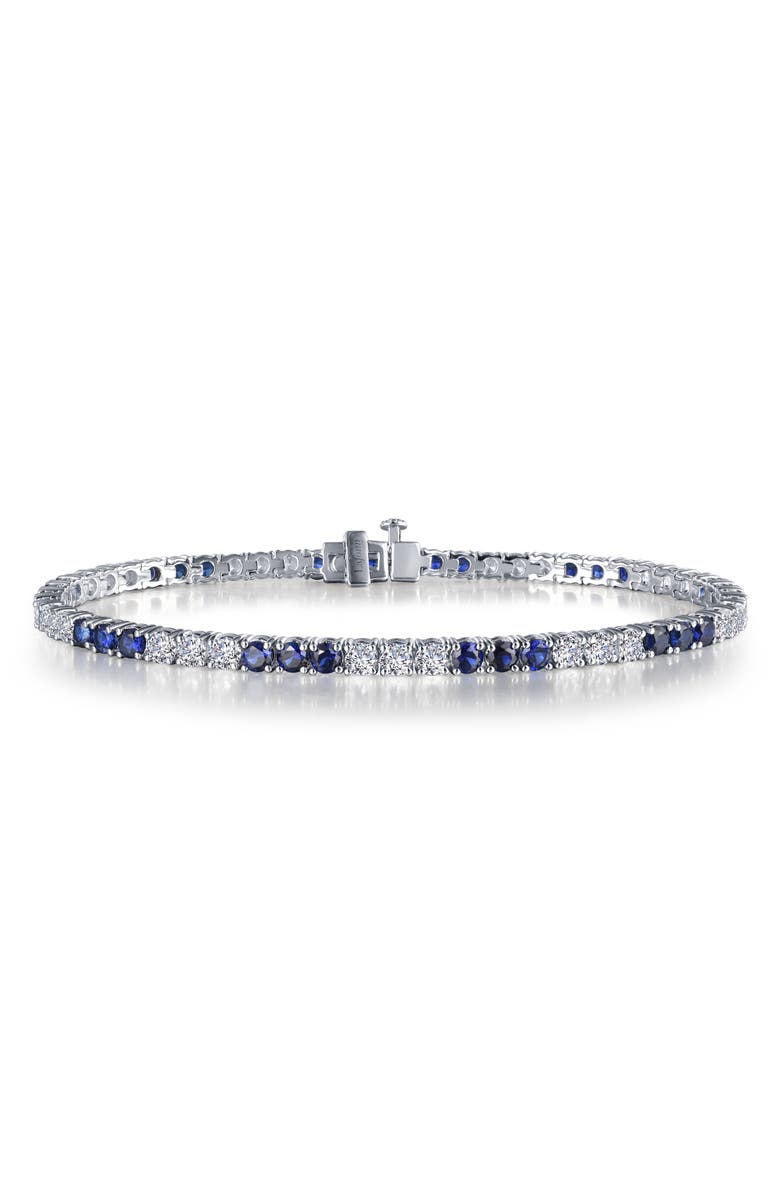 Lafonn Lab Grown Sapphire & Simulated Diamond Tennis Bracelet Nordstrom