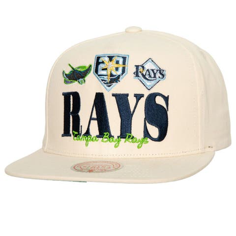 New Era Tampa Bay Devil Rays Off White 9FIFTY Snapback Hat