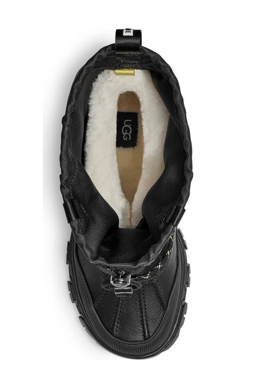 Ugg(r) Black Fabric W Metropeak Boots In Black