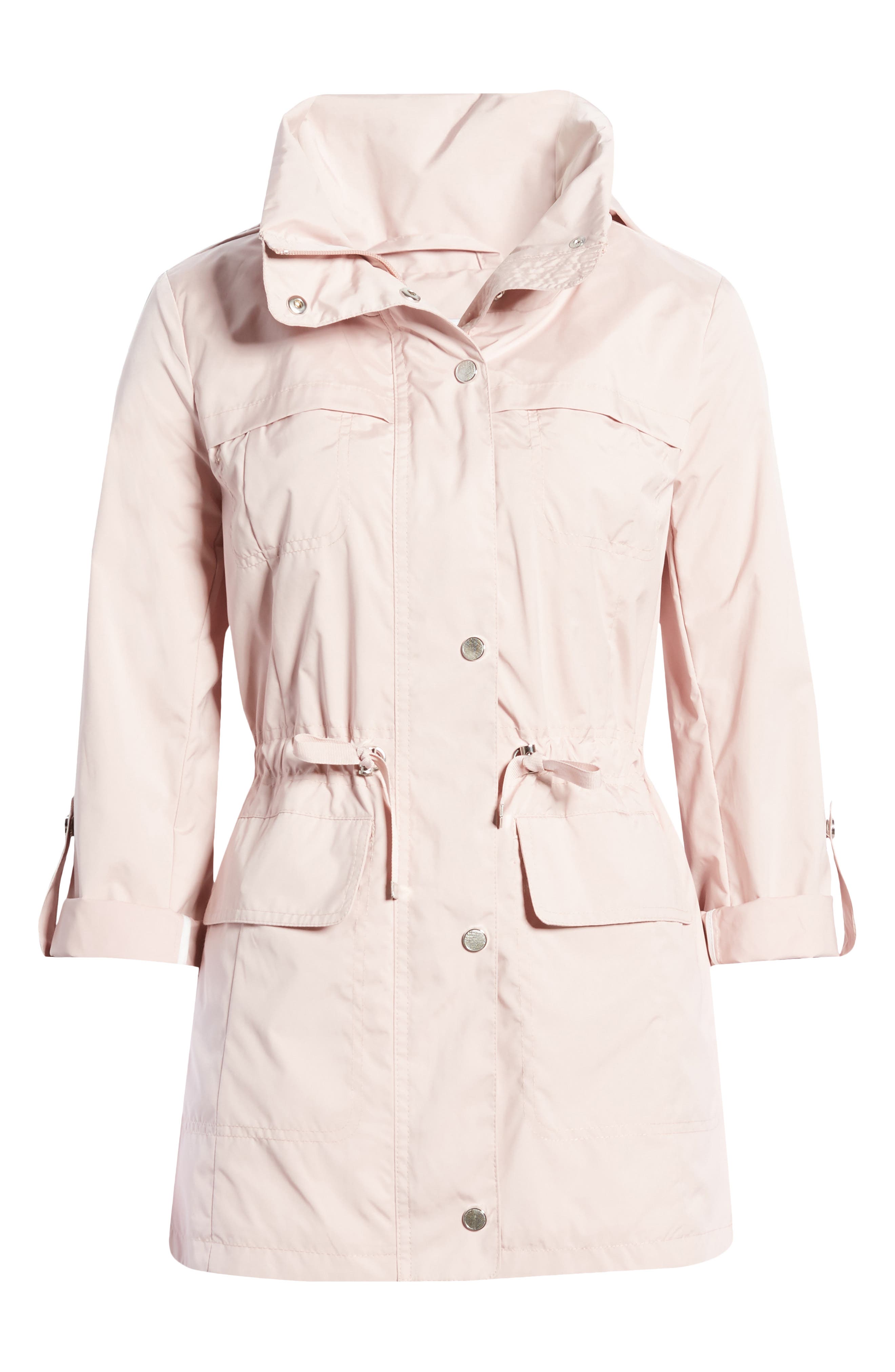Cole Haan Signature Packable Rain Jacket In Canyon Rose | ModeSens