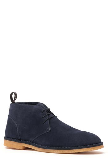 Anthony Veer Men's George Suede Lace-up Chukka Boots In Ocean Blue