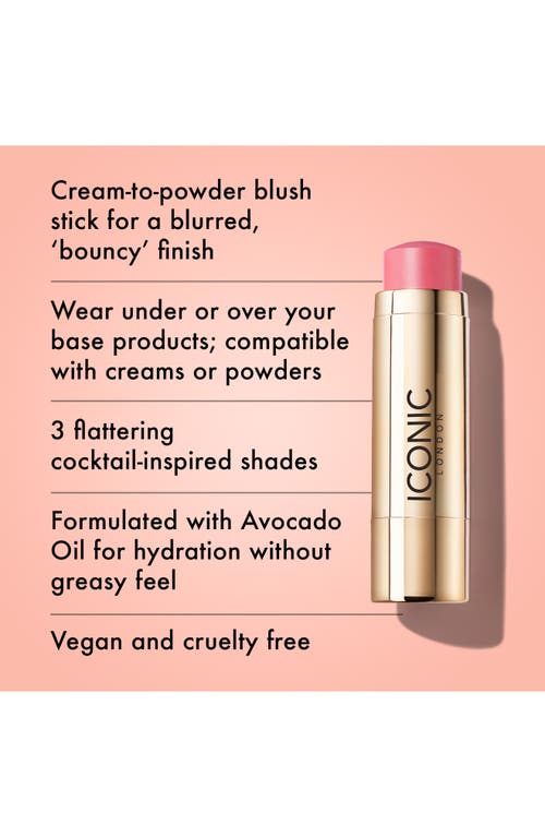 Shop Iconic London Blurring Blush Stick In Cosmo