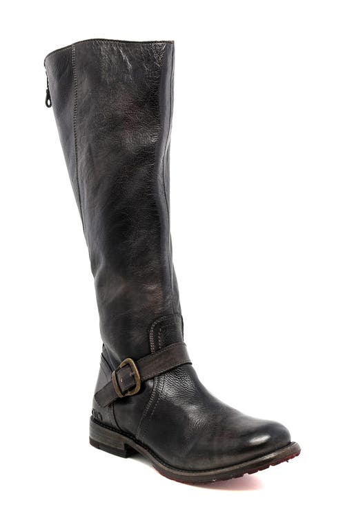 'Glaye' Tall Boot in Rustic Black