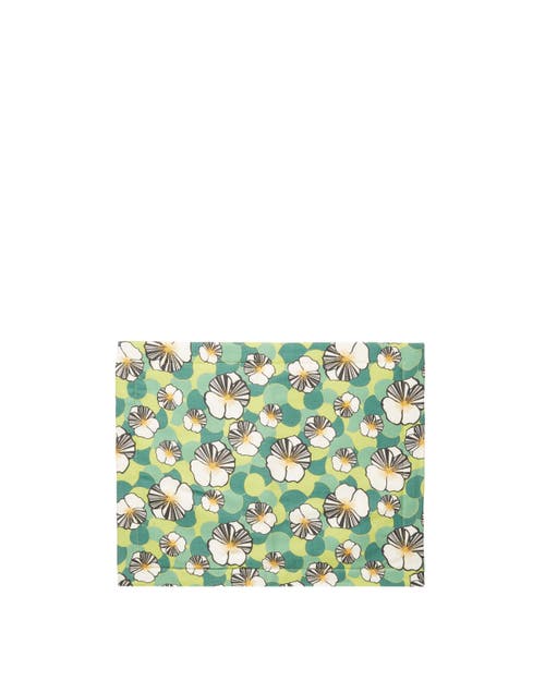 La Doublej Placemats Set Of 2 (35x45) Ninfea Green In Ninfea Green