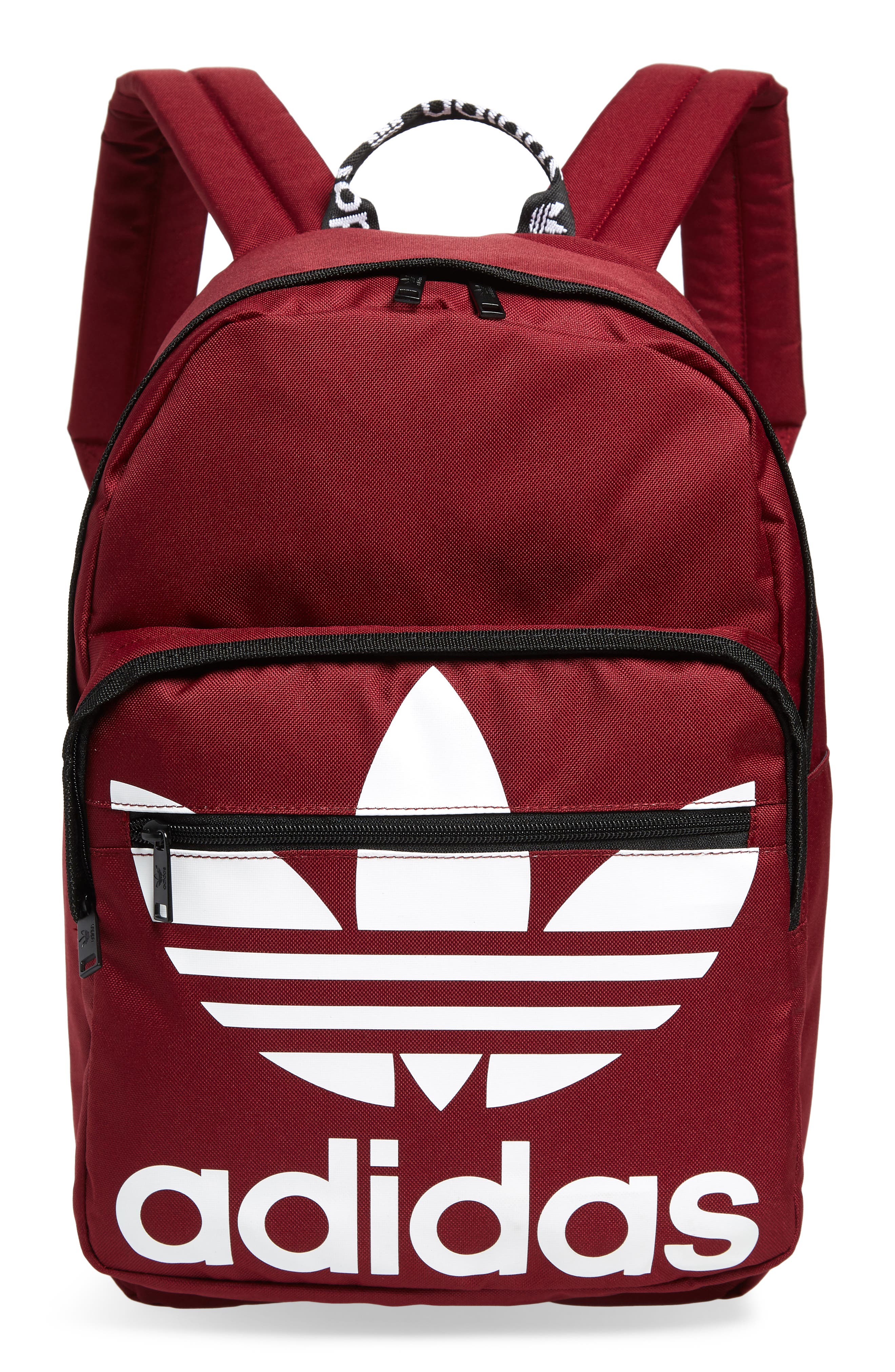 adidas trefoil backpack red