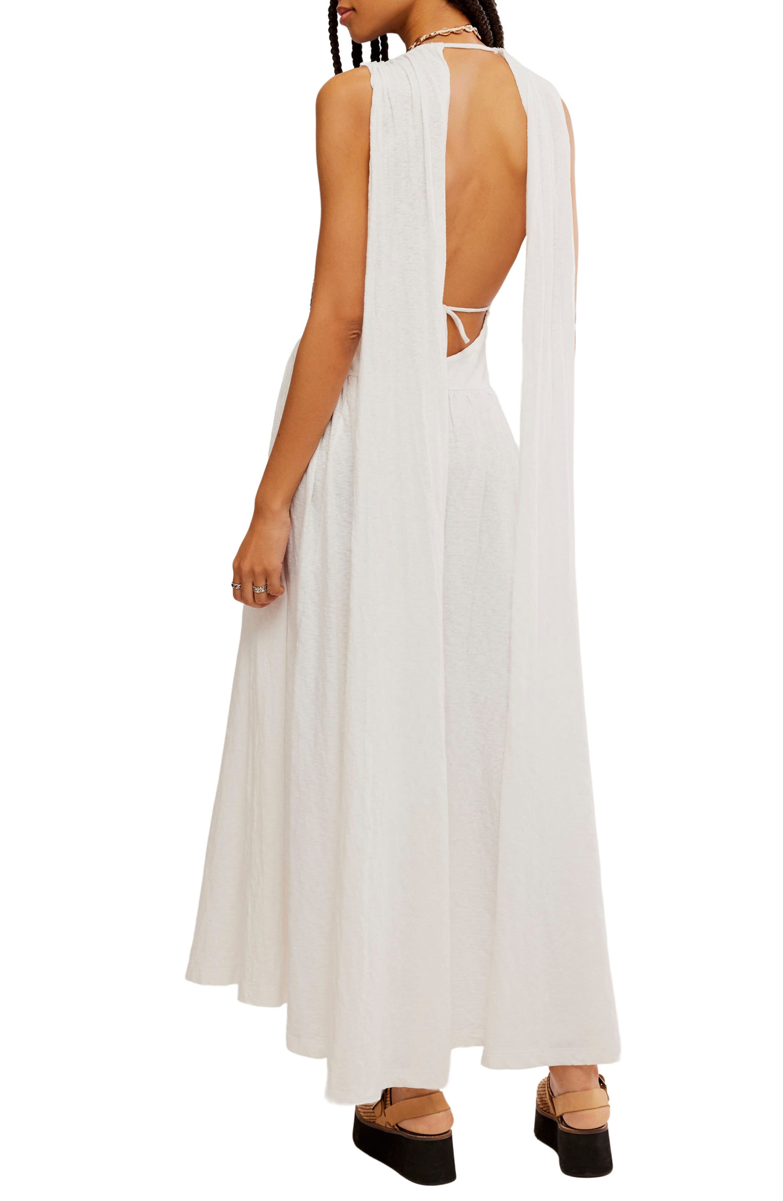 Free People Selena Convertible Halter Maxi Dress in Chutney | Smart Closet