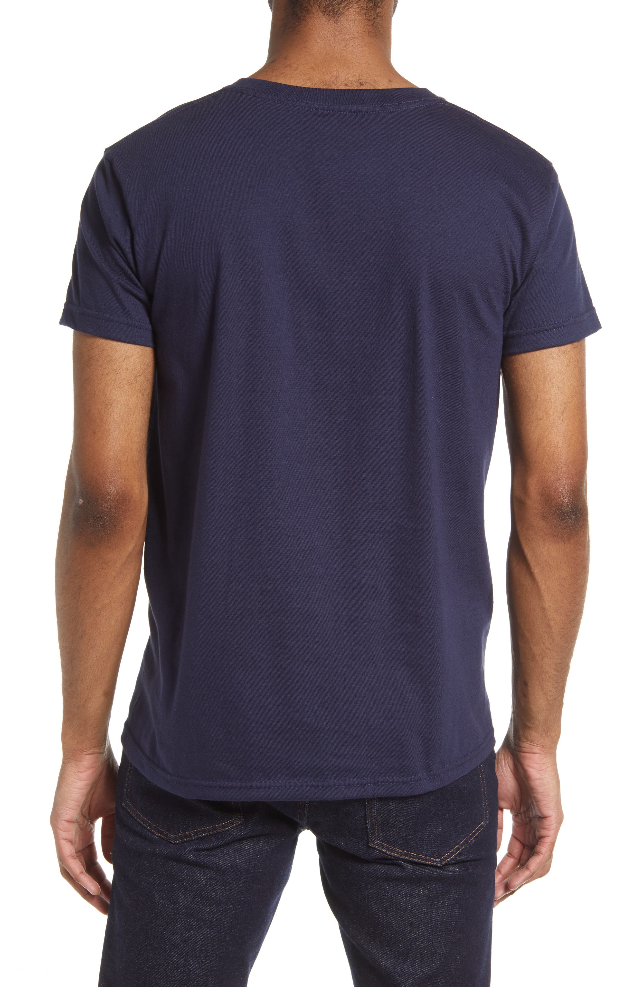 Naked \u0026 Famous Denim Navy Tropical 