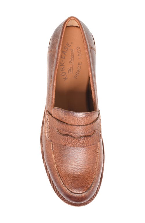 Kork-ease Carlisle Womens Loafers Round Toe In Tan F/g