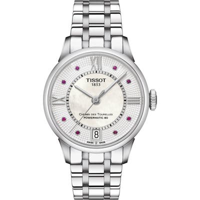 Tissot Chemin Des Tourelles Powermatic 80 Lady Bracelet Watch, 32Mm