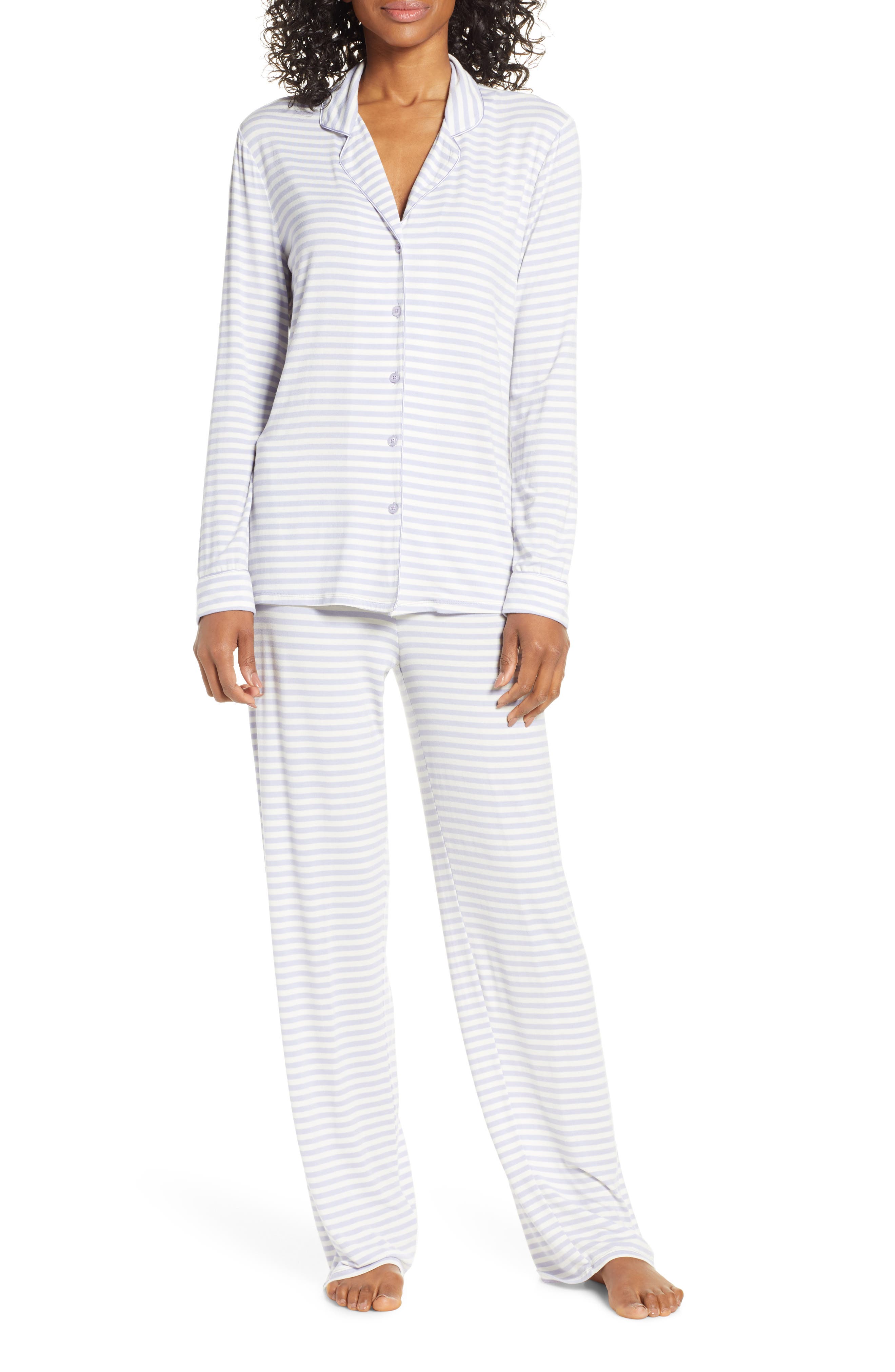 Nordstrom Lingerie Moonlight Pajamas, Purple