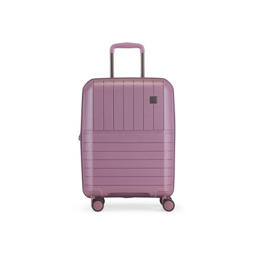 Bugatti Bridgetown Hardside Carry-on Luggage With Tsa Lock In Orchid