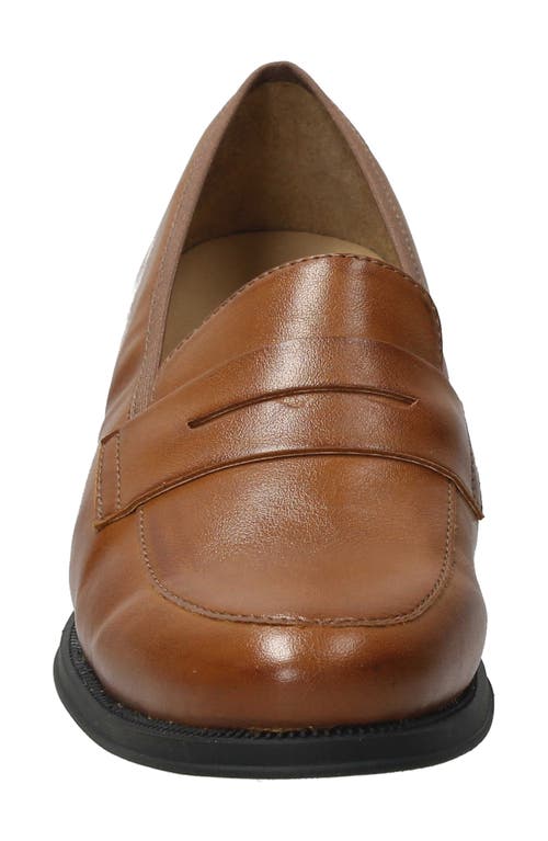 Shop Wolky Alabama F2f Penny Loafer In Brandy