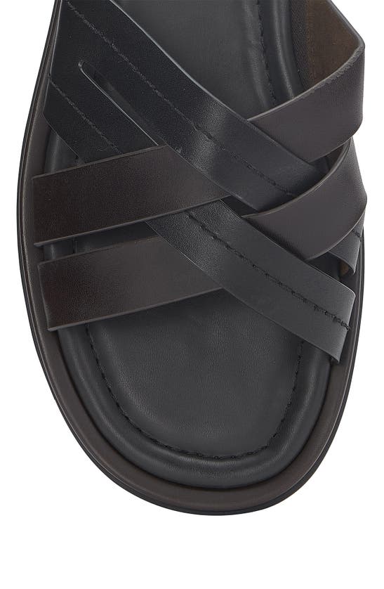 Shop Vince Camuto Naele Sandal In Black/ Mocha