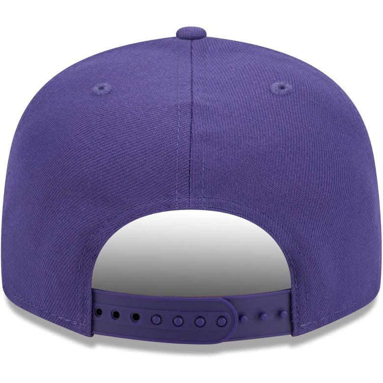 Shop New Era Purple Baltimore Ravens Independent 9fifty Snapback Hat