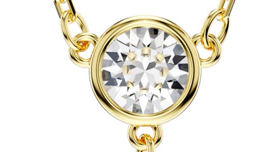 Shop Swarovski Imber Crystal Station Y-necklace In Gold