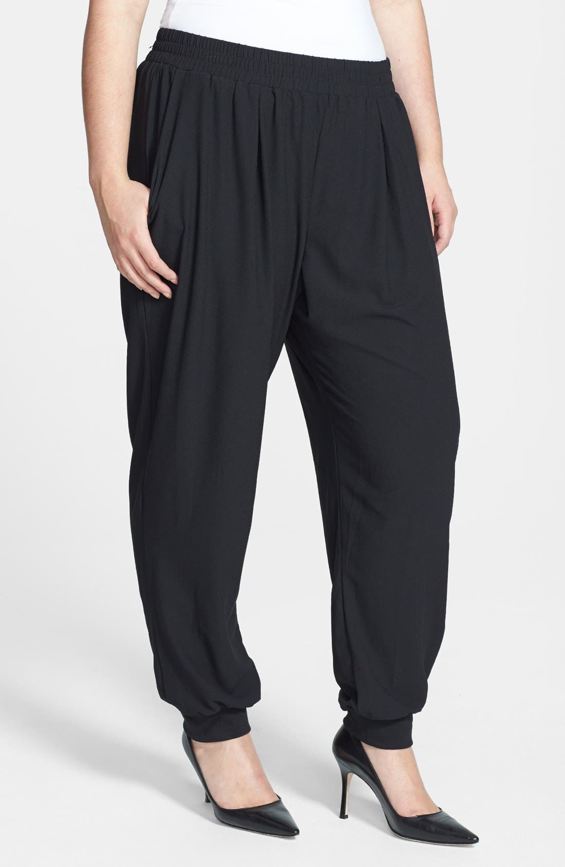 Bobeau Track Pants (Plus Size) Nordstrom