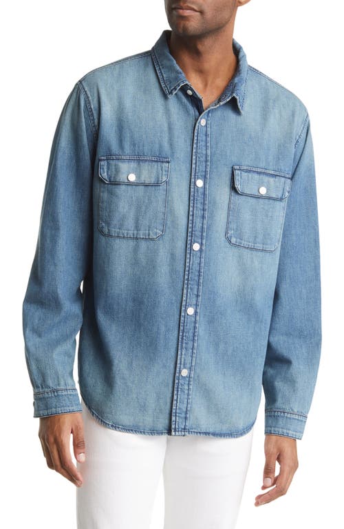 FRAME Denim Button-Up Shirt in Lookout