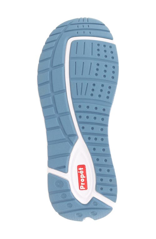 Propét Ultima Sneaker In White/denim