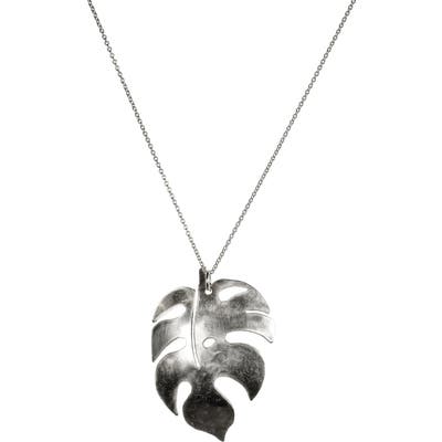 Nashelle Boho Fern Pendant Necklace