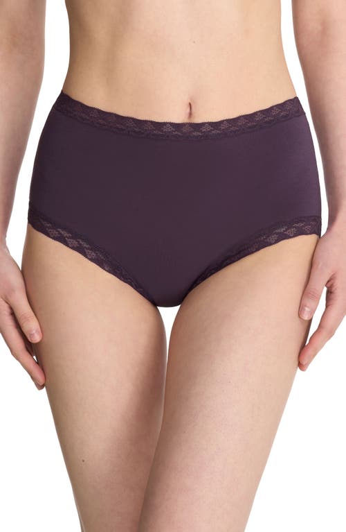 Natori Bliss Stretch Cotton Full Briefs in Verbena 